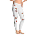 Floral Butterfly Vine Leggings – Watercolor Butterfly Print