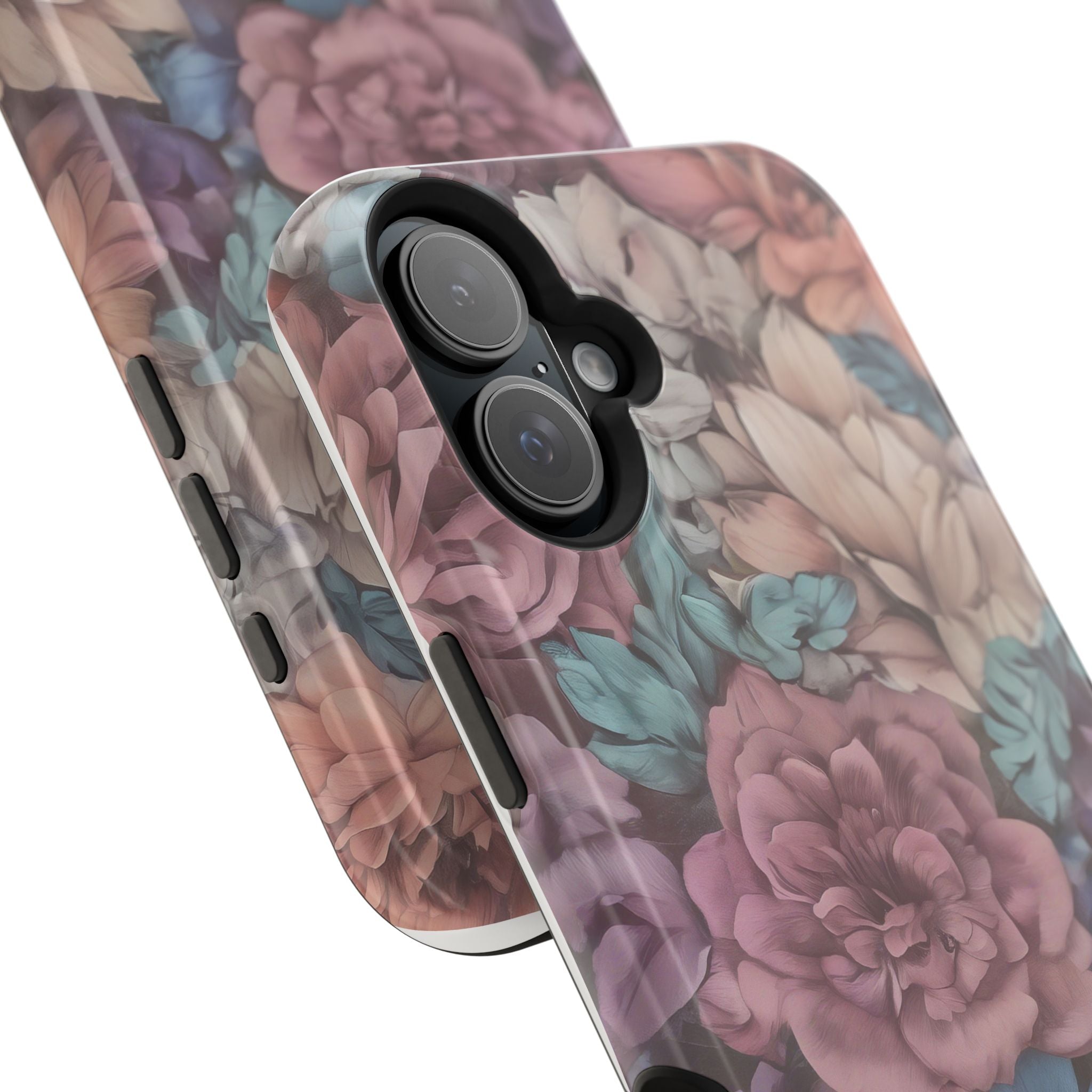 Floral Pattern Phone Case | Magnetic Impact-Resistant Case