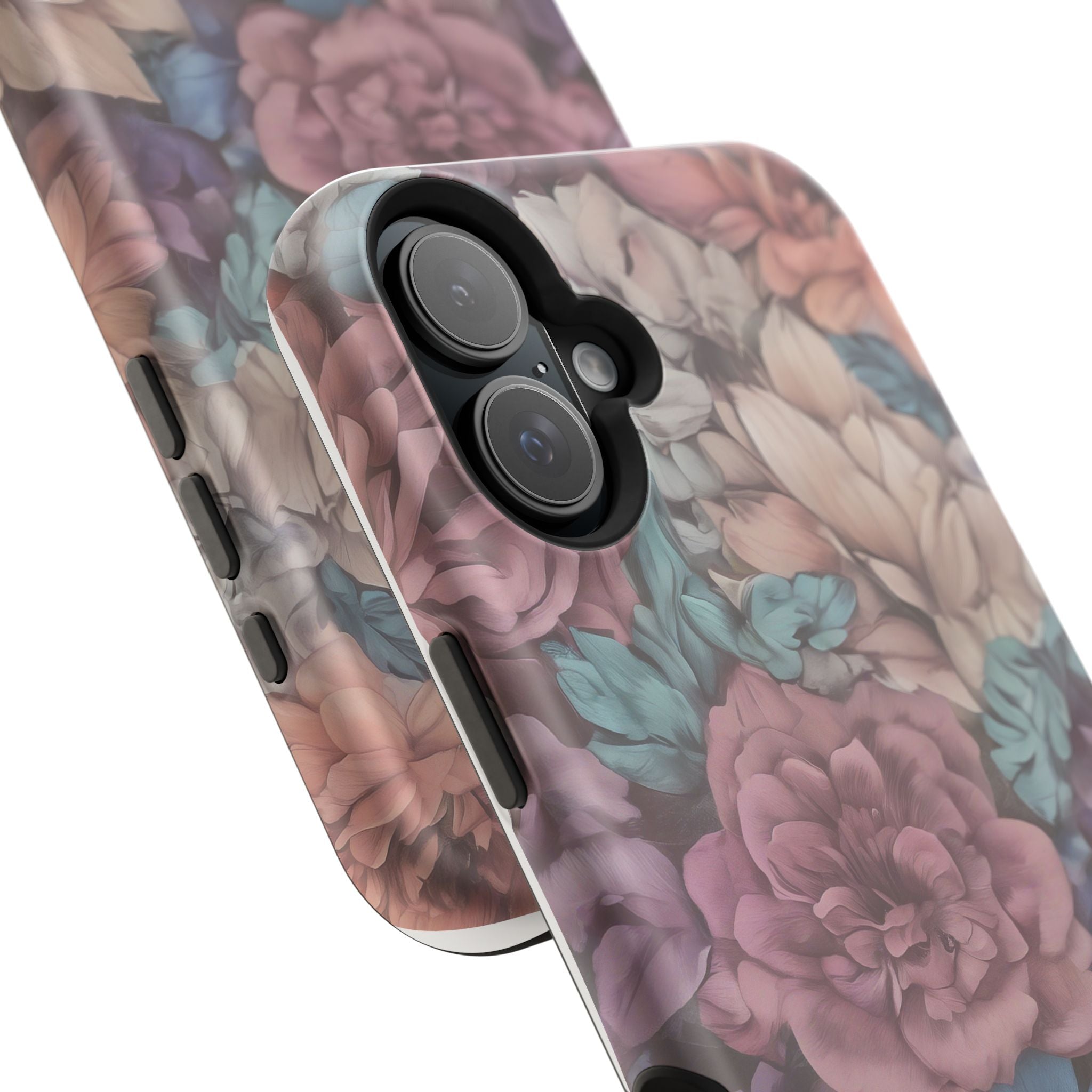 Floral Pattern Phone Case | Magnetic Impact-Resistant Case