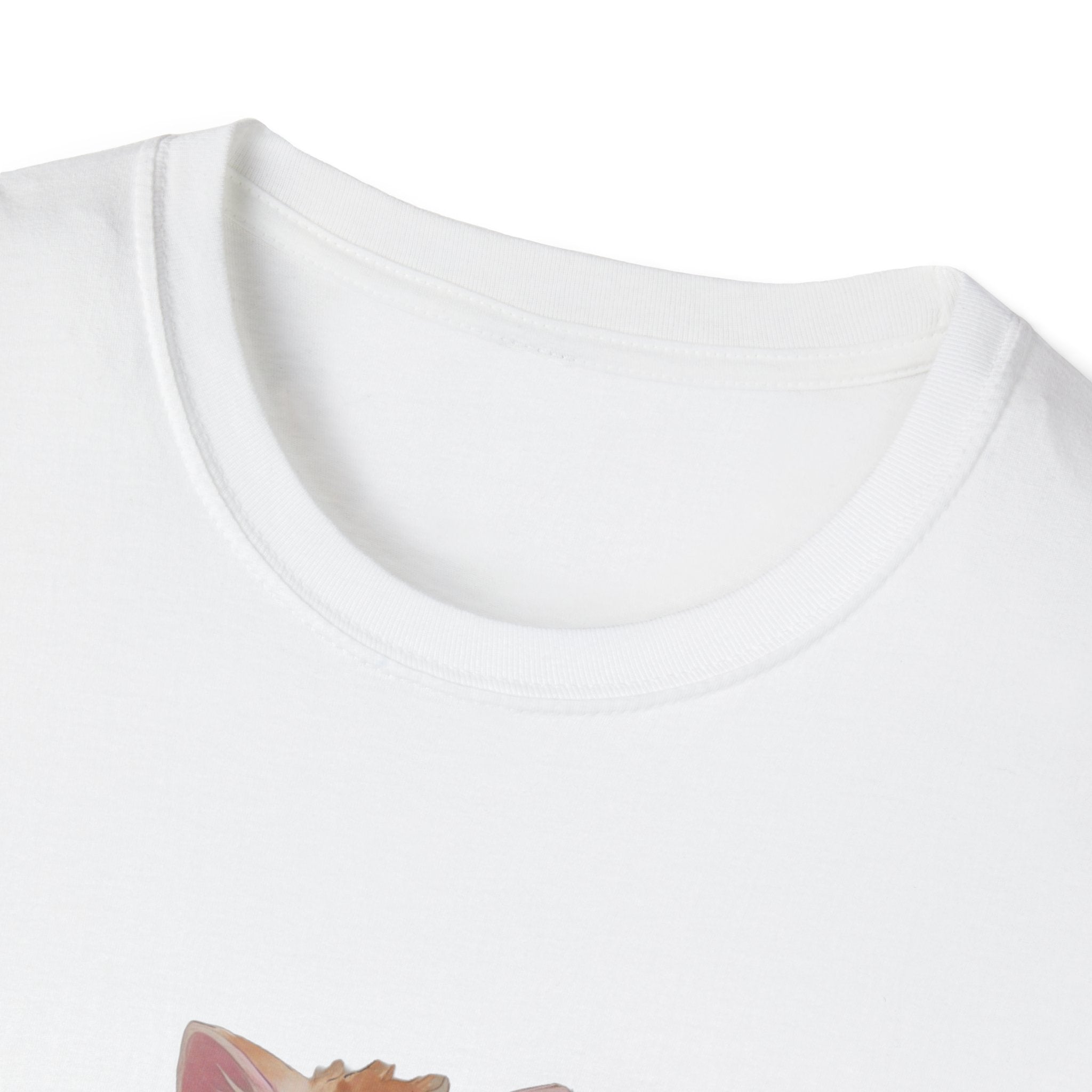Purrfectly Tidy Cat Illustration T-Shirt | Cute Kitten on Rug