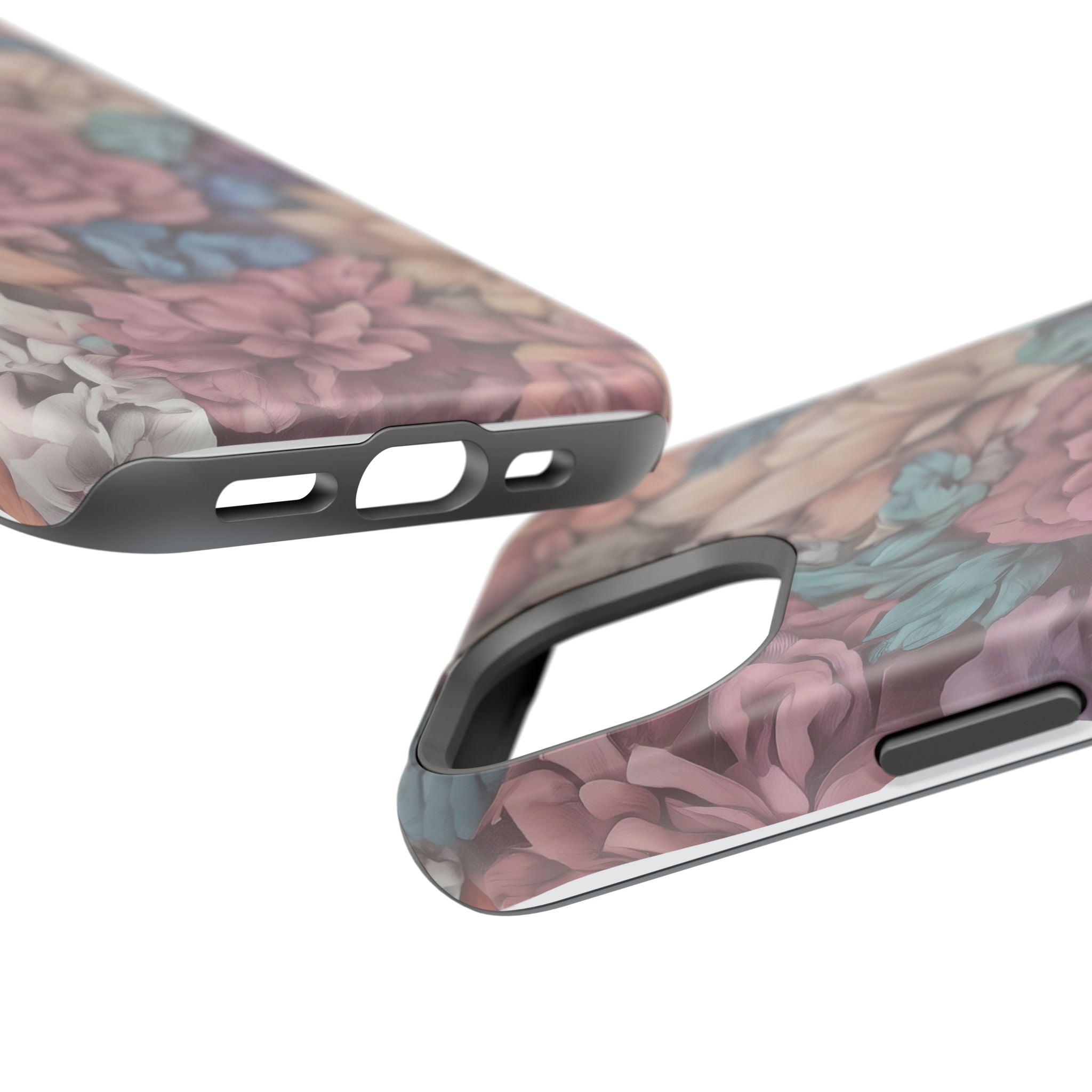 Floral Pattern Phone Case | Magnetic Impact-Resistant Case