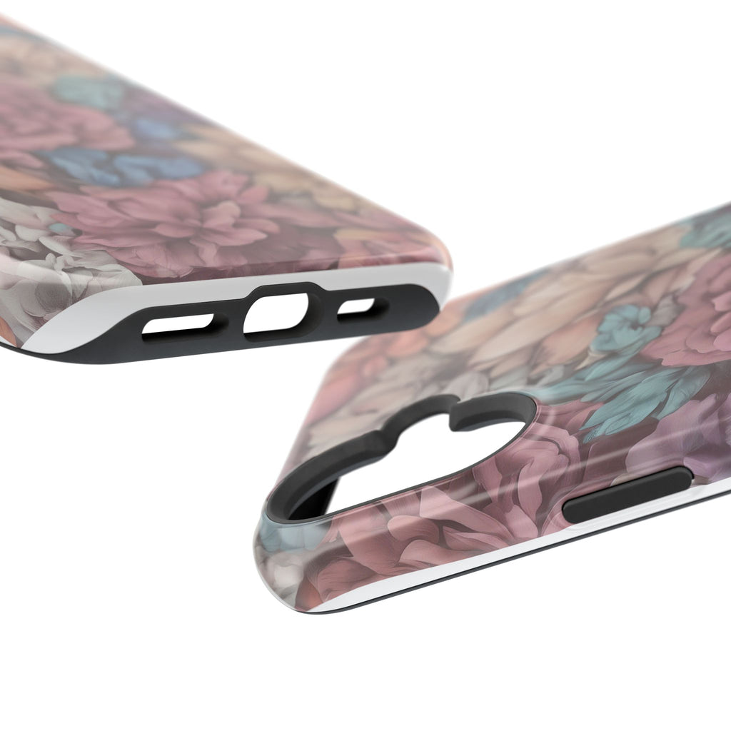 Floral Pattern Phone Case | Magnetic Impact-Resistant Case