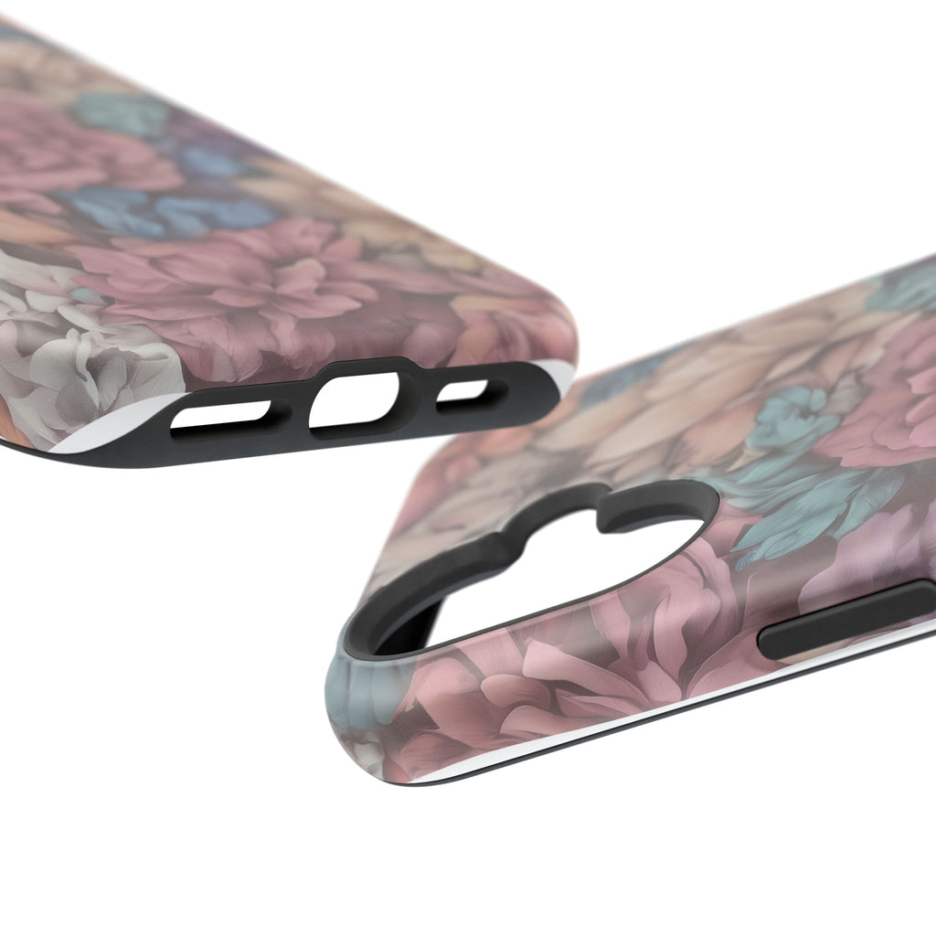 Floral Pattern Phone Case | Magnetic Impact-Resistant Case