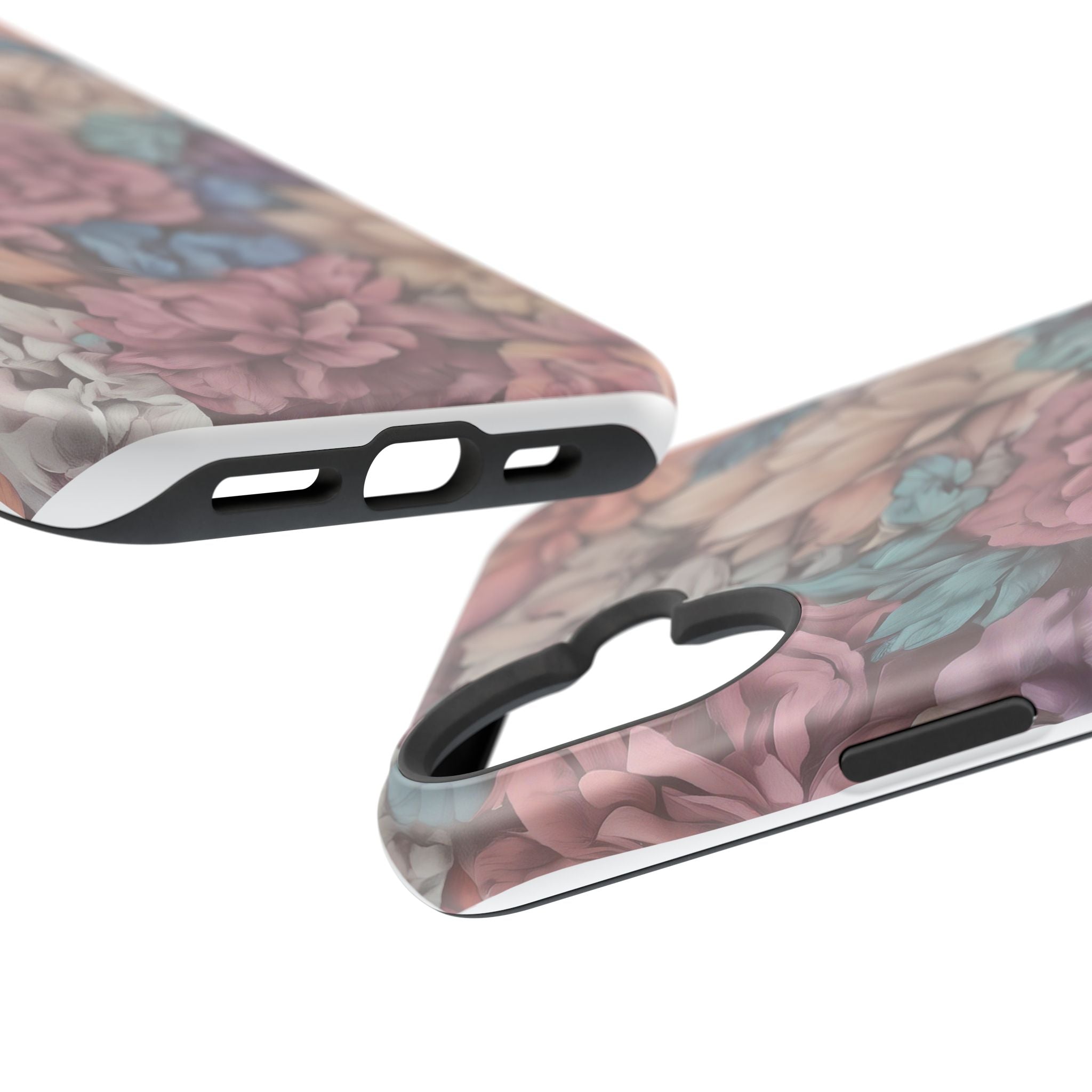 Floral Pattern Phone Case | Magnetic Impact-Resistant Case