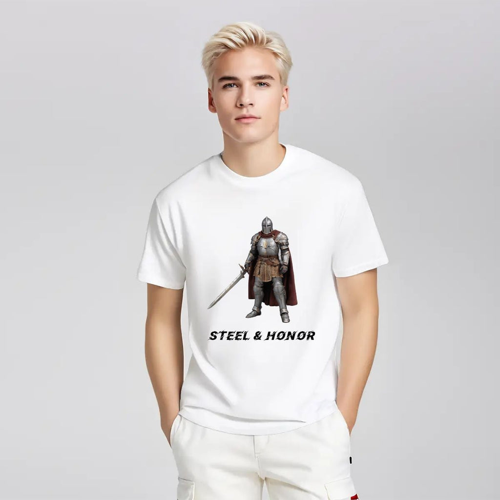 Steel & Honor Graphic Tee - Unisex Cotton T-Shirt