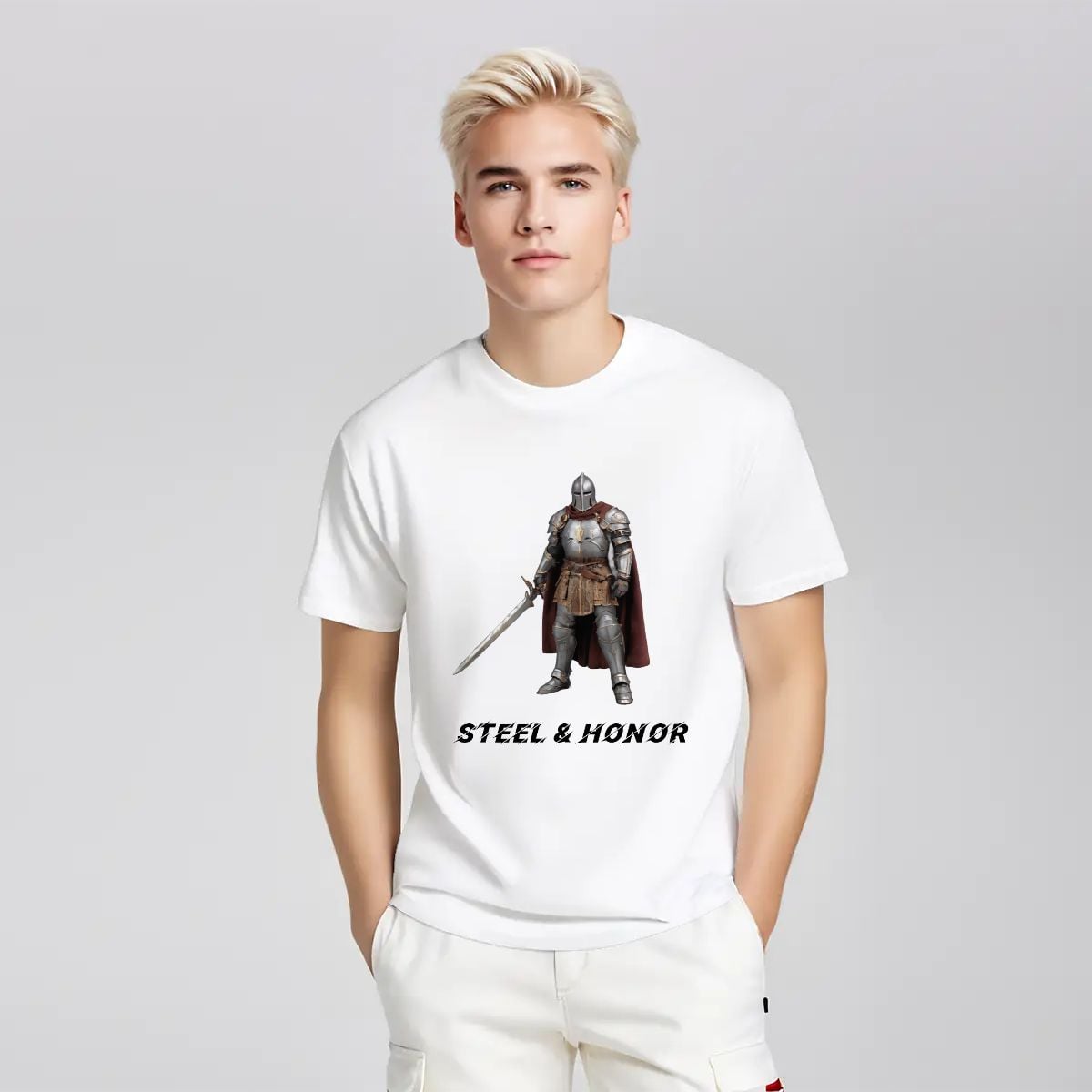 Steel & Honor Graphic Tee - Unisex Cotton T-Shirt