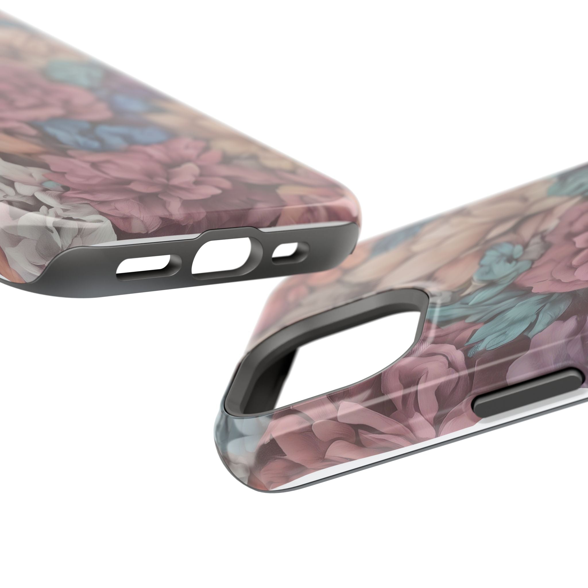 Floral Pattern Phone Case | Magnetic Impact-Resistant Case
