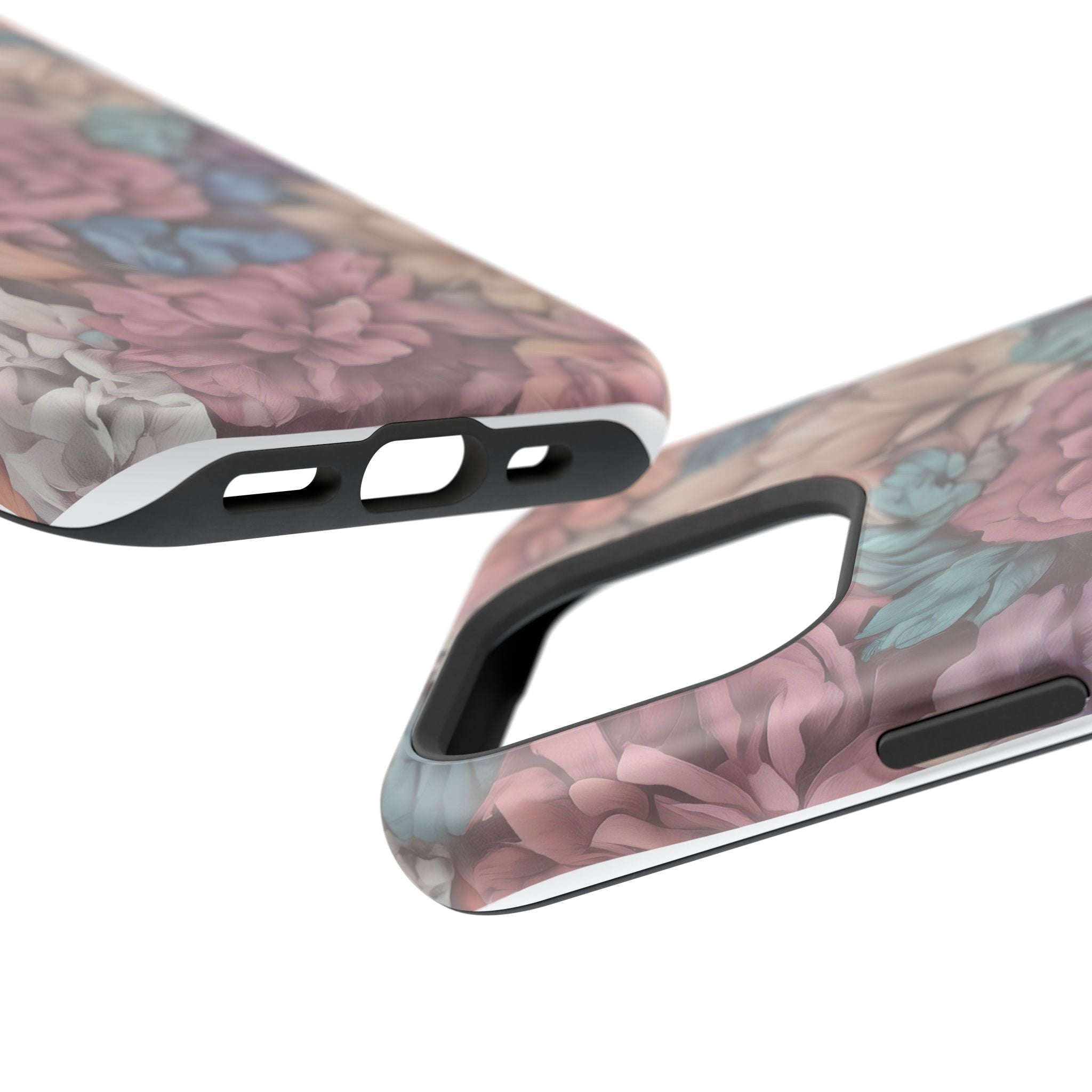 Floral Pattern Phone Case | Magnetic Impact-Resistant Case