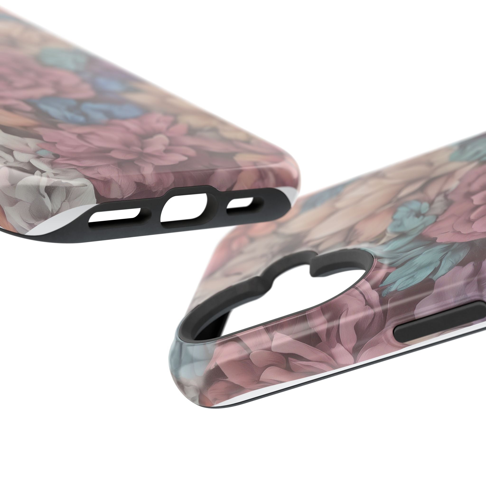 Floral Pattern Phone Case | Magnetic Impact-Resistant Case