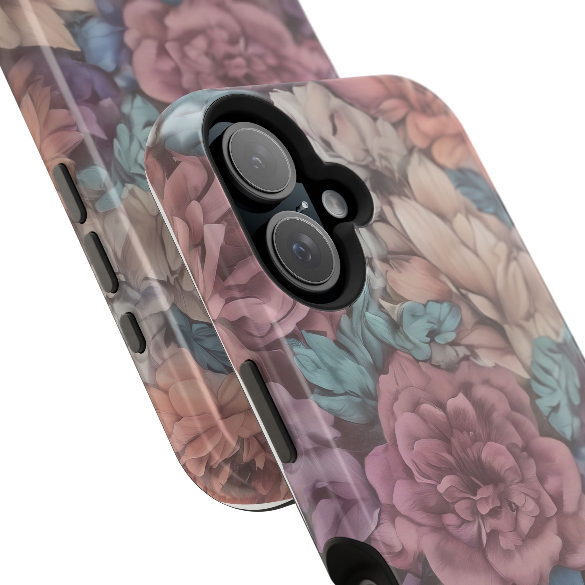 Floral Pattern Phone Case | Magnetic Impact-Resistant Case