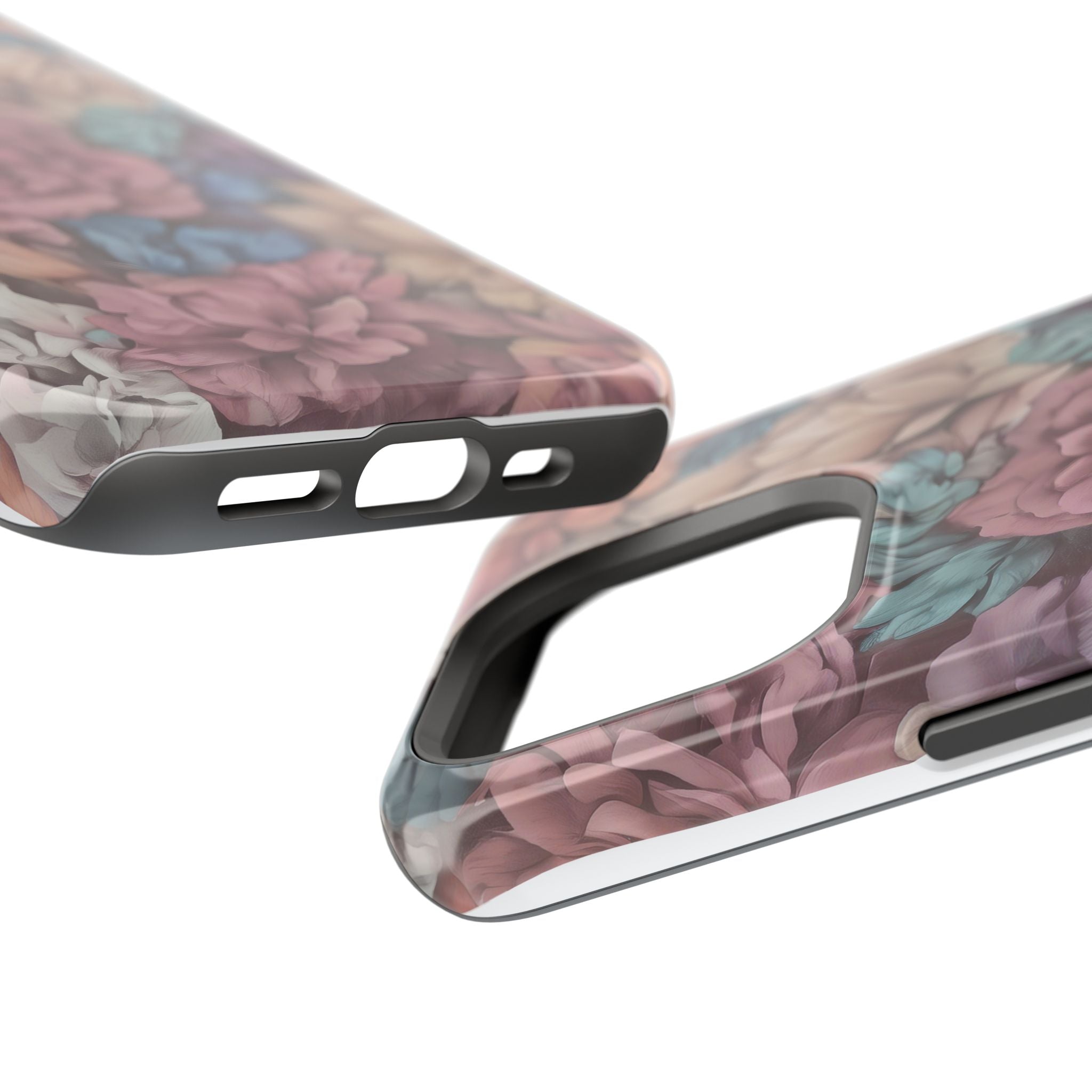 Floral Pattern Phone Case | Magnetic Impact-Resistant Case