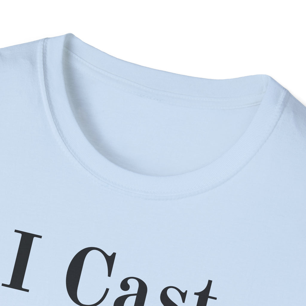 I Cast Fireball Wizard Illustration T-Shirt | Fantasy Mage Drinking Fireball