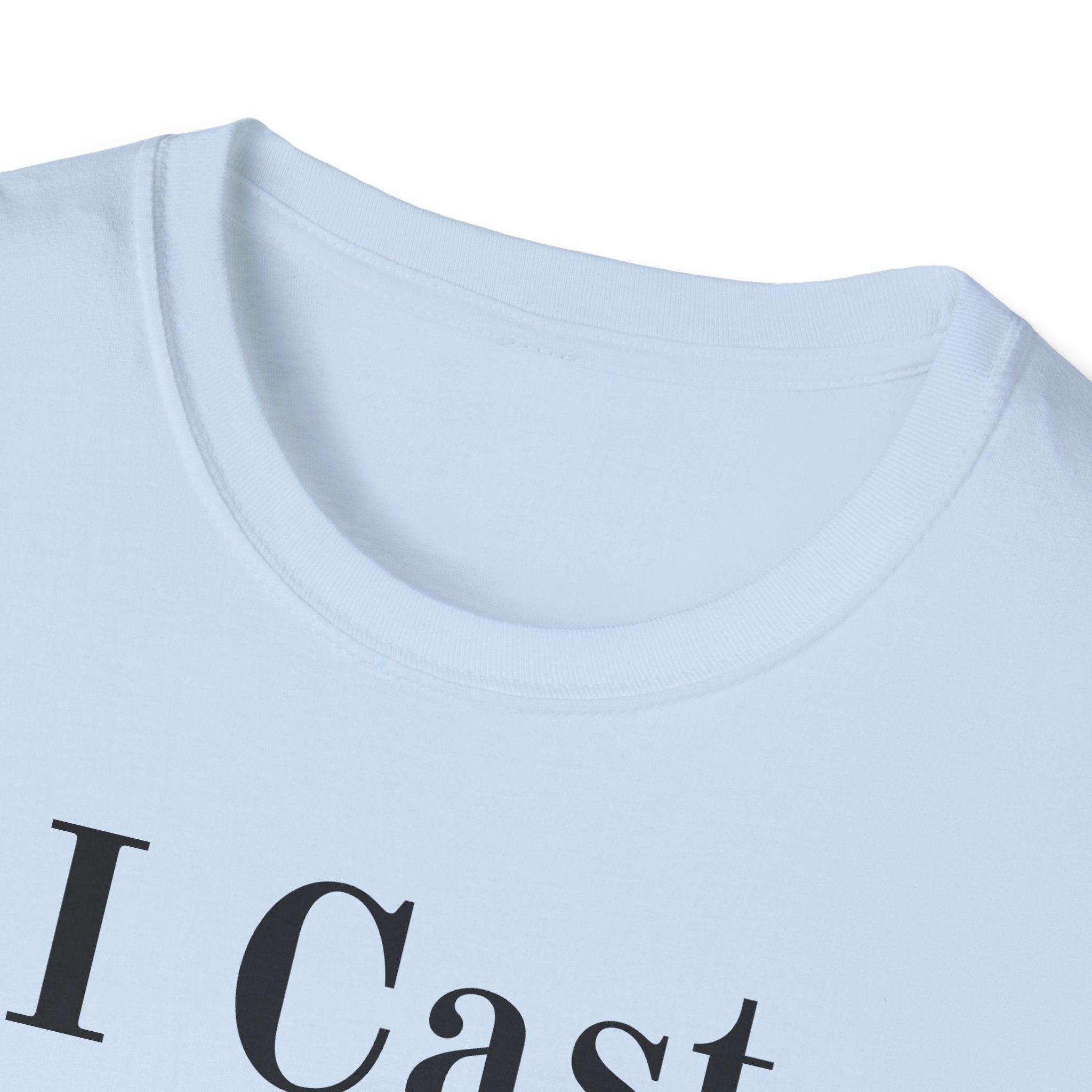 I Cast Fireball Wizard Illustration T-Shirt | Fantasy Mage Drinking Fireball