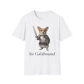 Funny Corgi T-Shirt — Sir Galahound Corgi Knight Graphic Tee